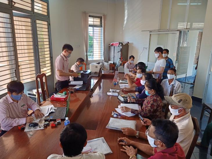 Hội nông dân Long Thuận tạo vốn giúp hội viên phát triển kinh tế
